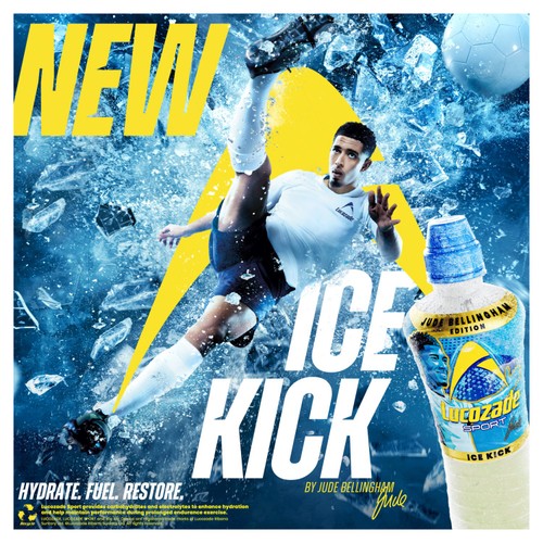 Lucozade Sport Lemon & Lime 4x500ml thumbnail 2