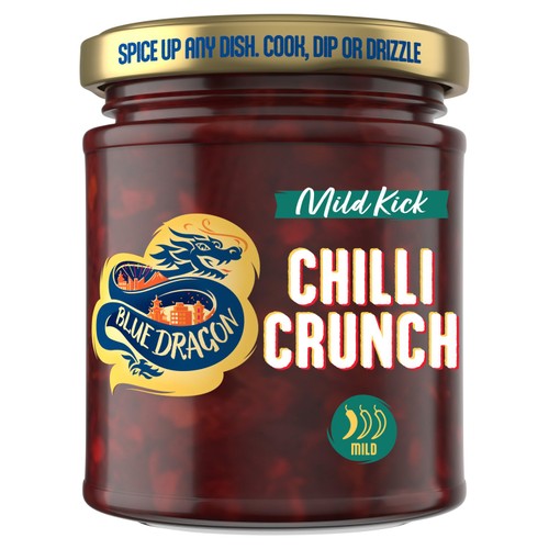 Blue Dragon Mild Kick Chilli Crunch 180g thumbnail 2