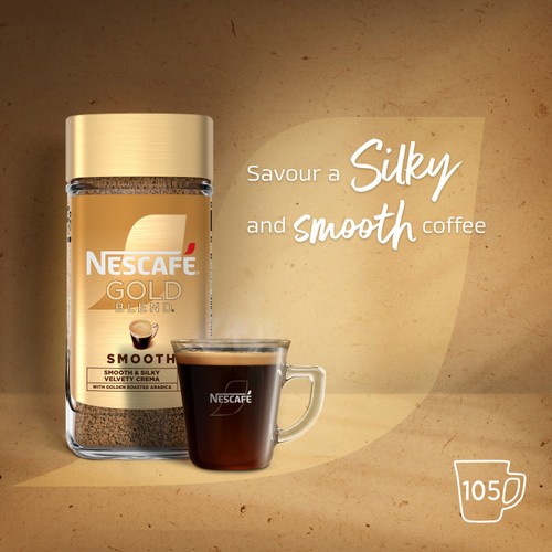 Nescafe Gold Blend Smooth Coffee 190g thumbnail 3