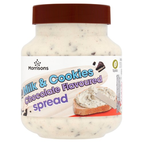 Morrisons Milk Cookies Chocolate Spread 