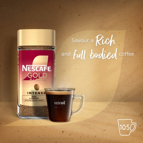 Nescafe Gold Blend Intense Coffee 190g thumbnail 5