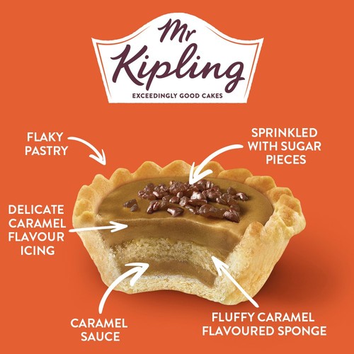 Mr Kipling Caramel Tarts 4 Pack thumbnail 2