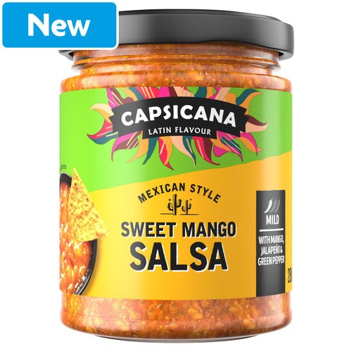 Capsicana Mexican Sweet Mango Mild Salsa 280g