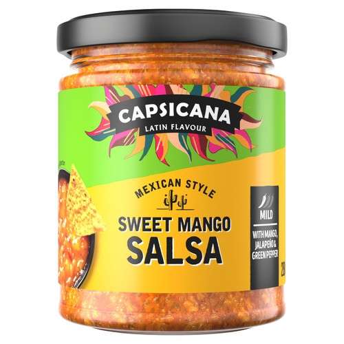 Capsicana Mexican Sweet Mango Mild Salsa 280g thumbnail 2