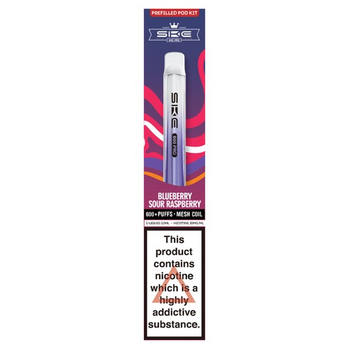 Crystal 600 Pro Kit Blueberry Sour Raspberry