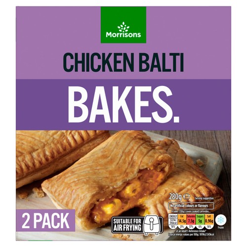 Morrisons 2 Chicken Balti Bakes 280g