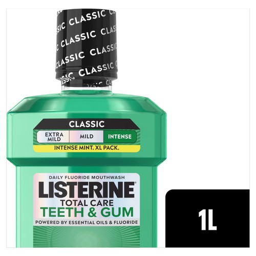 Listerine Total Care Teeth And Gum Fresh Mint Mouthwash 1L