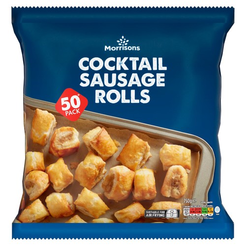 Morrisons 50 Cocktail Sausage Rolls 750g