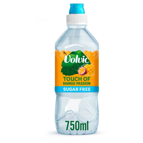 Volvic Touch Of Mango Passion Still Sugar Free Flavoured Water 750ml