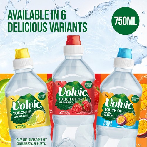 Volvic Touch Of Mango Passion Still Sugar Free Flavoured Water 750ml thumbnail 4