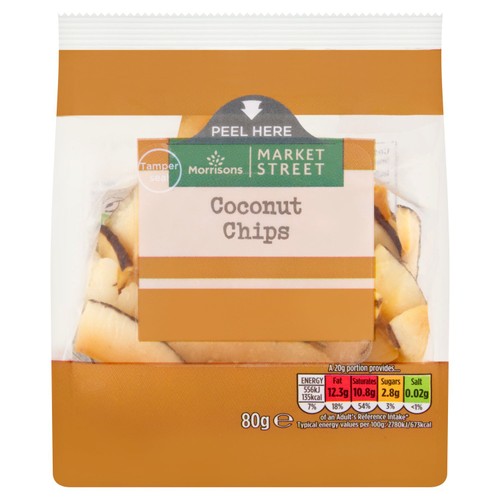 Morrisons Market Street Coconut Chips 80g