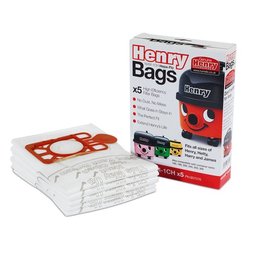 Henry Bags Numatic Dust Bags NVM-1CH - 5 Pack thumbnail 3