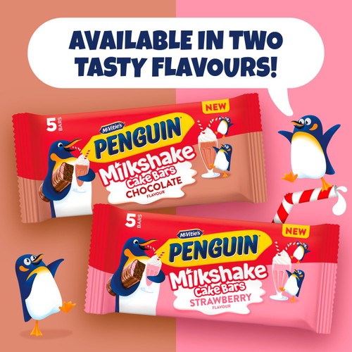 McVitie's Penguin Chocolate Milkshake Cake Bar  thumbnail 4