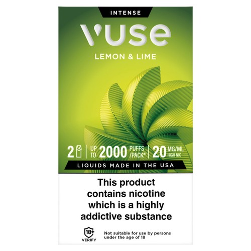 Vuse Pod Refills Lemon And Lime 20mg