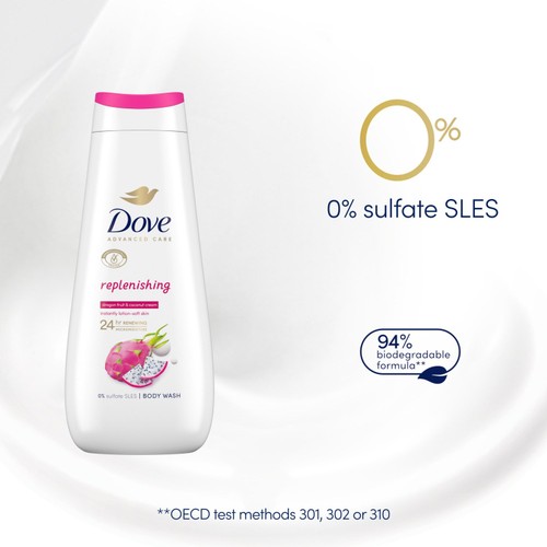 Dove Advanced Body Wash Replenishing 400ml thumbnail 2