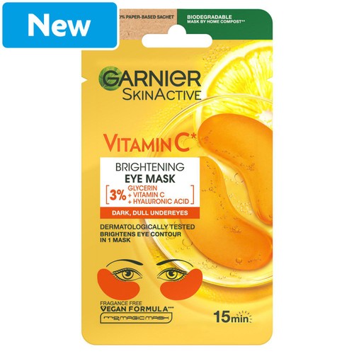 Garnier Brightening Eye Mask with Vitamin C