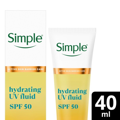 Simple SPF Moisturiser Hydrating Fluid 40ml thumbnail 2