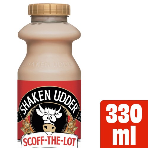 Shaken Udder Scoff-the-Lot Milkshake 330ml