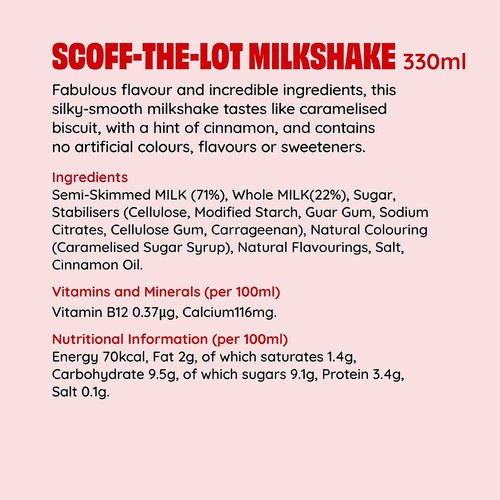 Shaken Udder Scoff-the-Lot Milkshake 330ml thumbnail 5