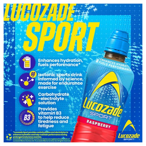 Lucozade Sport Raspberry 900ml thumbnail 2