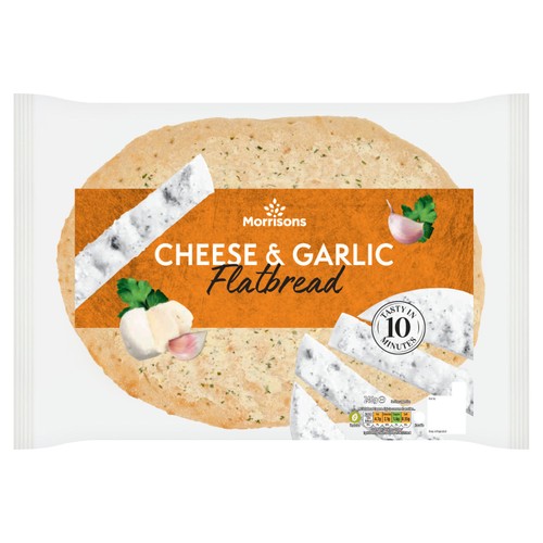 Morrisons Cheese & Garlic Flatbread