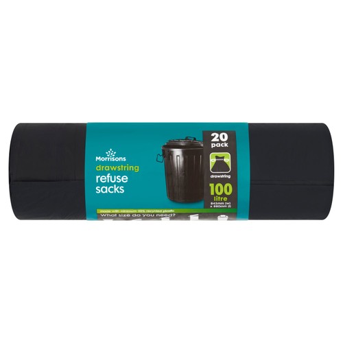Morrisons Drawstring Refuse Sacks