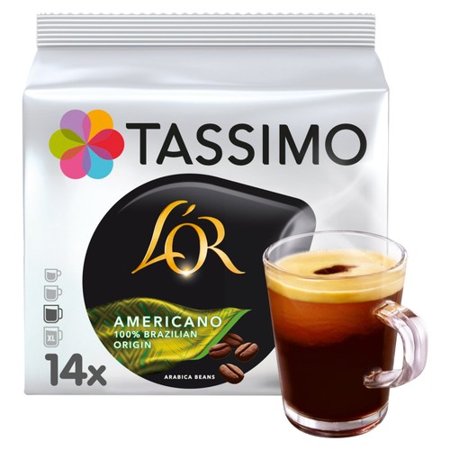 Tassimo Lor Americano Brazilian 14 Pods