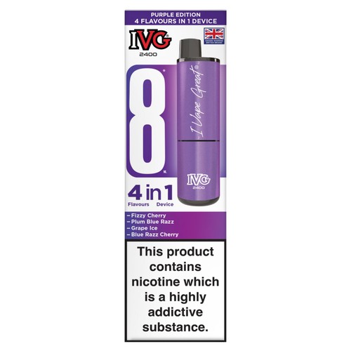 IVG 2400 Rechargeable Purple Edition 20mg