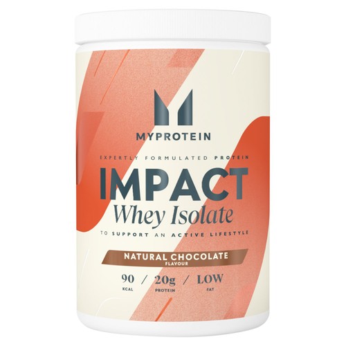 Myprotein Impact Whey Isolate Natural Chocolate Tub 480g