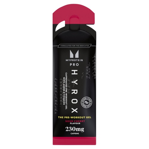 Myprotein Pro X Hyrox The Pre-Workout Gel Sour Cherry 