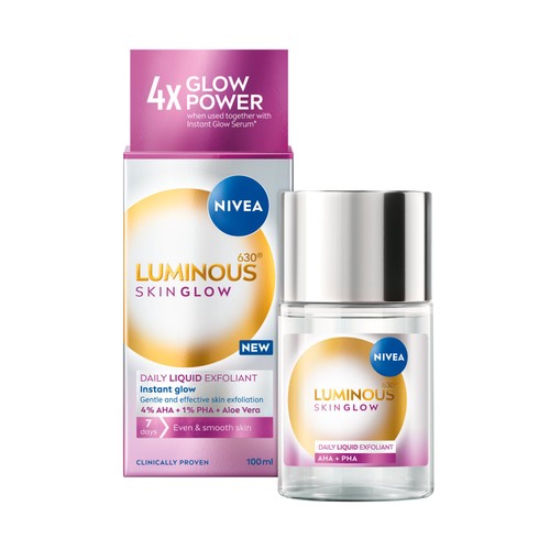 NIVEA Luminous 630 Skin Glow Daily Liquid Exfoliator 100ml thumbnail 2
