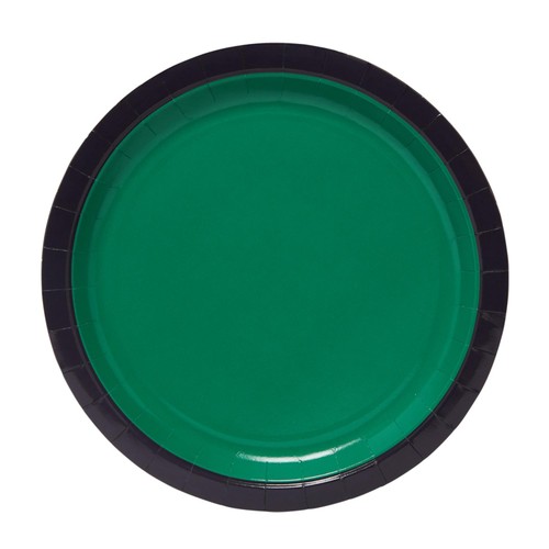 Nutmeg Green Paper Plates 8 Pack