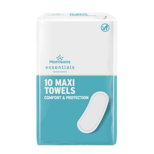 Morrisons Essentials Maxi Towels 