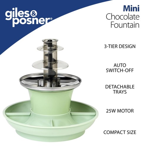 Mini Chocolate Fountain With Trays thumbnail 2