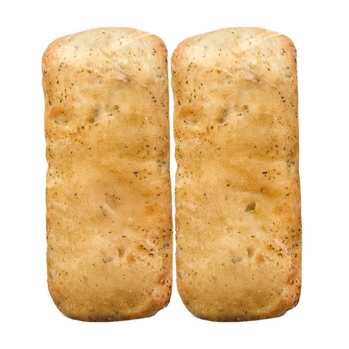 Morrisons The Best Focaccia Rosemary & Sea Salt 2 Pack thumbnail 3