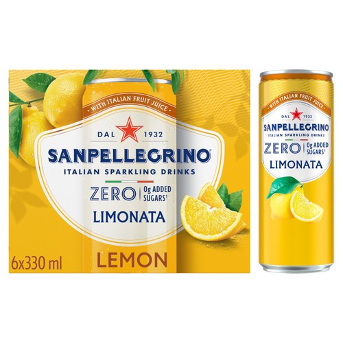 San Pellegrino Zero Lemon 6x330ml