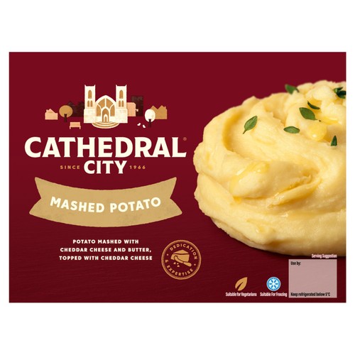 Cathedral City Cheesy Mash Potato 350g thumbnail 2