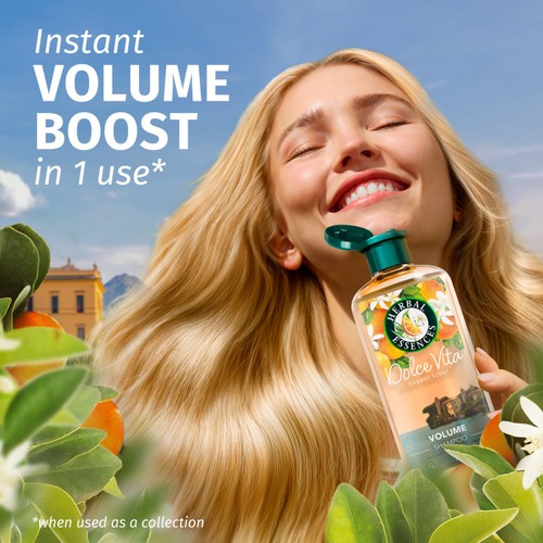 Herbal Essences Orange Scent Volume Shampoo 350ml thumbnail 2