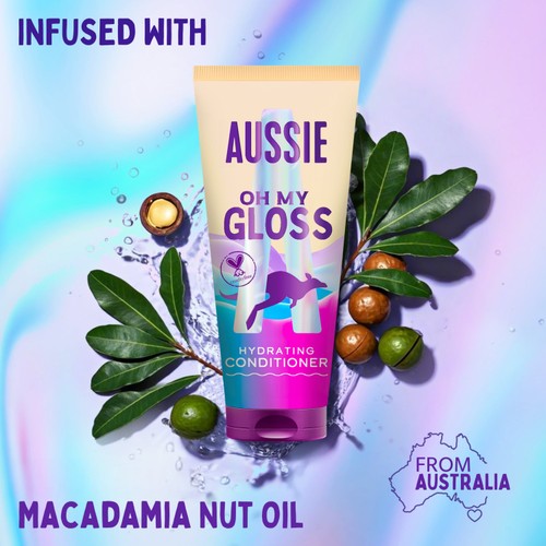 Aussie Oh My Gloss Hydrating Conditioner 200ml thumbnail 7