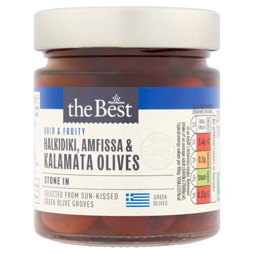 Morrisons The Best Mixed Greek Olives 