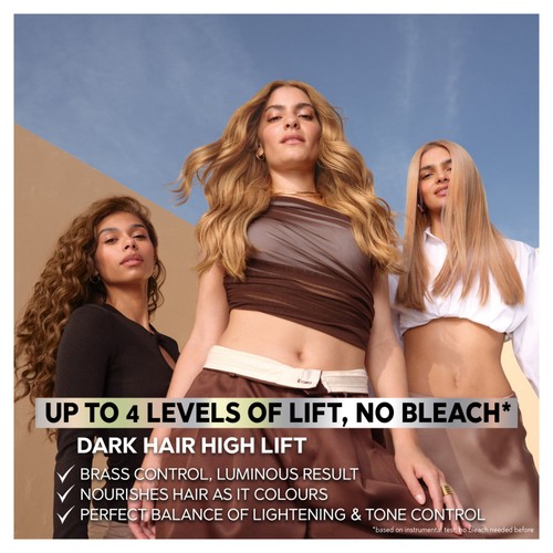 Garnier Nutrisse BlondeLift UL2 Caramel Blonde Permanent Hair Dye thumbnail 2