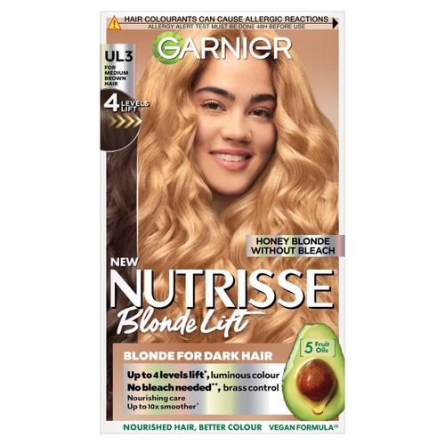 Garnier Nutrisse Blonde Lift Hair Colour Honey Blonde Ul3 thumbnail 4