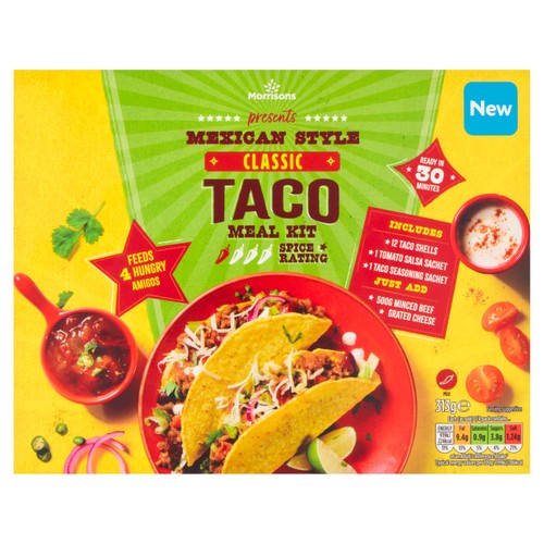 Morrisons Taco Meal Kit 313g