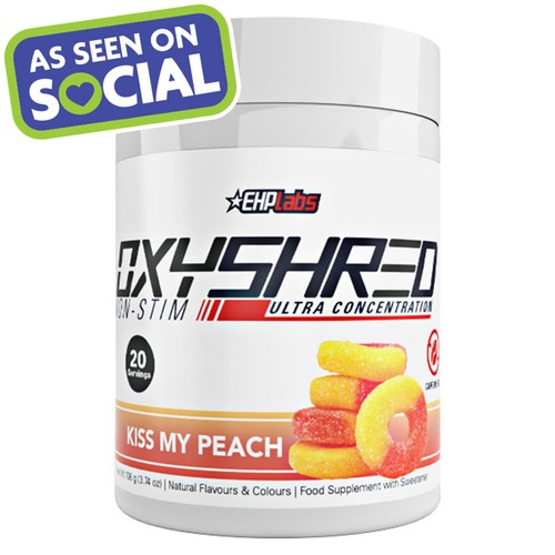 Oxyshred Non Stim Kiss My Peach 20 Serve 