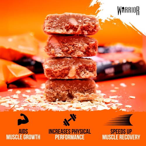 Warrior Raw Protein Flapjack Salted Caramel 75g thumbnail 2