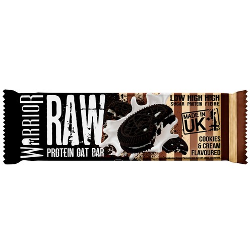 Warrior Raw Protein Flapjack Cookies And Cream 75g