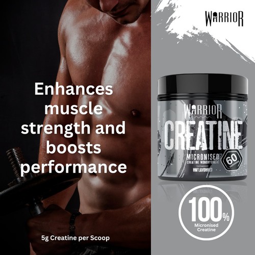 Warrior Essentials Creatine Unflavoured  thumbnail 5