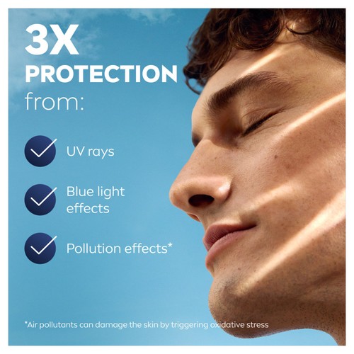 NIVEA MEN Sensitive Daily Protect Moisturiser SPF30 50ml thumbnail 3
