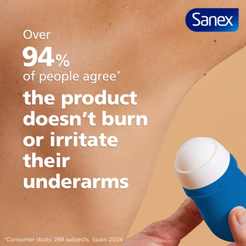 Sanex Derma Care+ Extra Control 72hr Roll On Deodorant 50ml thumbnail 5