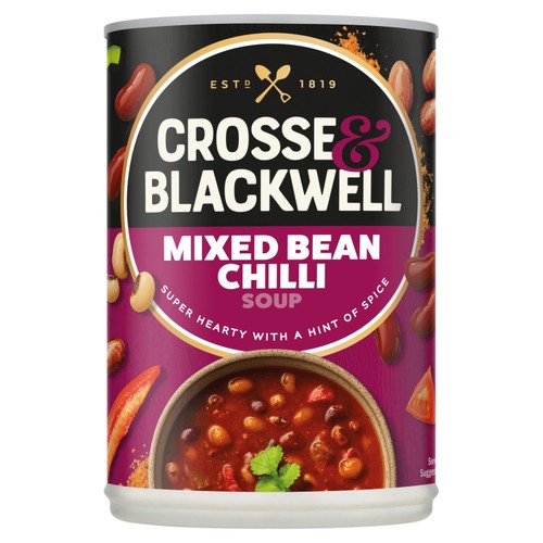 Crosse & Blackwell Mixed Bean Chilli Soup 400g thumbnail 2